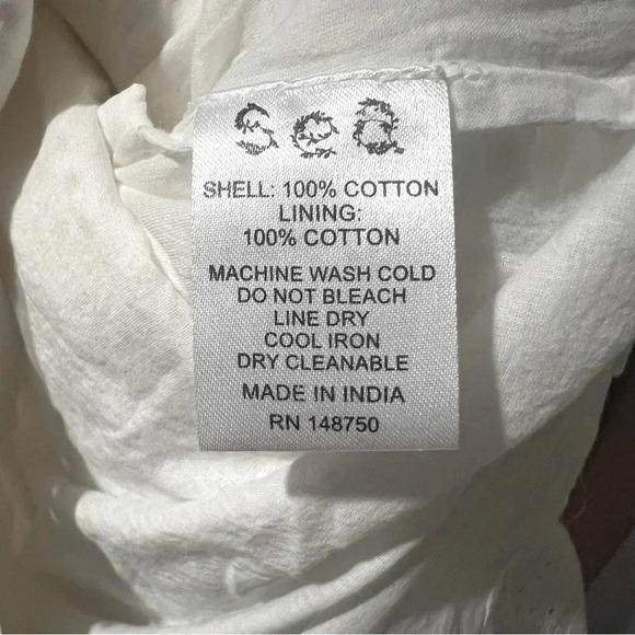 SEA Vienne Open Back Cutout Ruffle Sleeves Dress Size Medium NWT - Picture 11 of 11